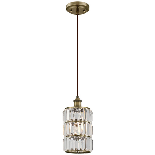 Westinghouse Sophie -riippuvalo, messinkiripustin