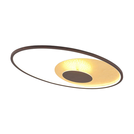 Lindby Feival -LED-kattovalaisin, 73 cm x 43 cm