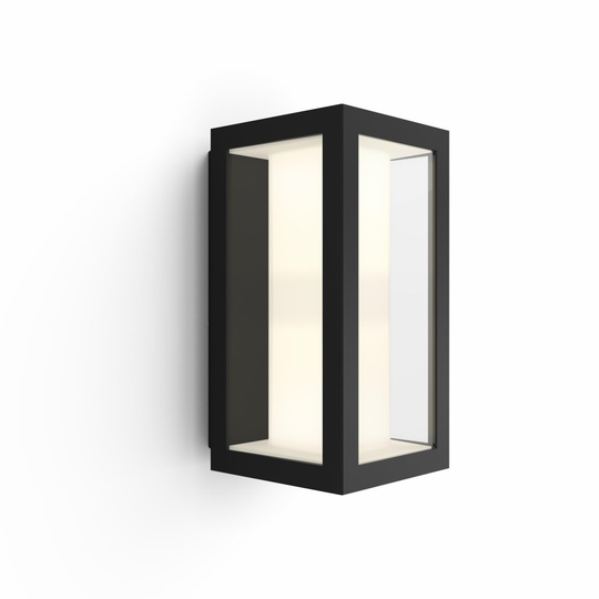 Impress Hue WACA EU wall lantern black 2 Narrow (Musta)