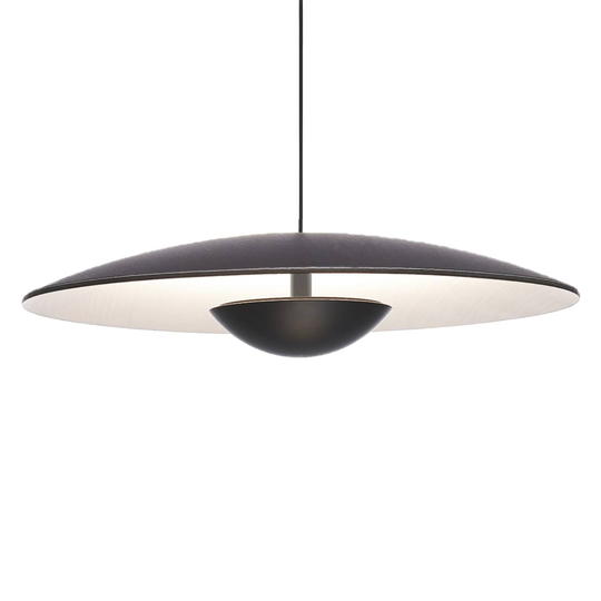 MARSET Ginger-LED-riippuvalo Triac Ø42cm wenge/val