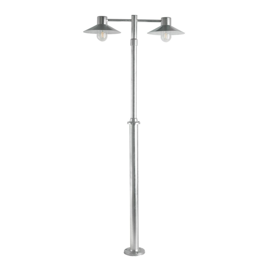 Lund duo pole (Galvanisoitu teräs)