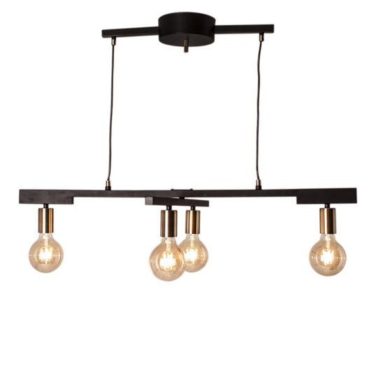 Zeona ceiling light (musta)