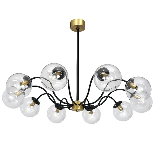 Serenety ceiling lamp 10L (Musta)