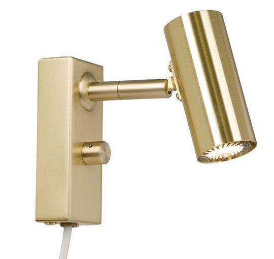Cato LED wall lamp (Brass / Kulta)