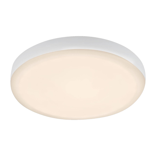 Plat-LED-uppokohdevalo valkoinen, Ø 10 cm, 3 000K
