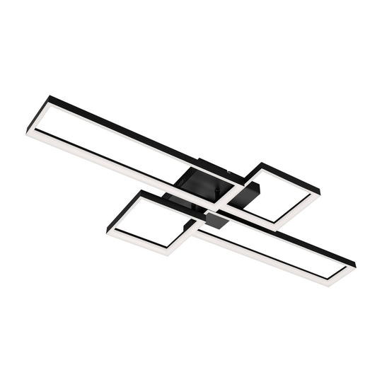 LED-kattovalo 3014-015, himmennys, CCT, musta
