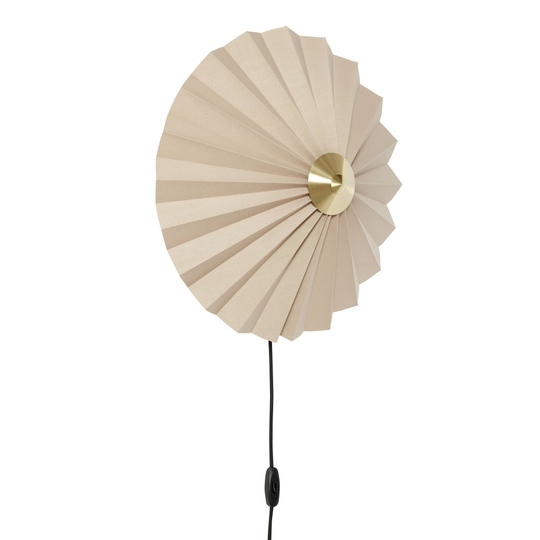 Pliss Wall Lamp (Beige)