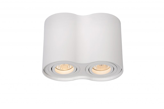 Tube double spotlight (valkoinen)