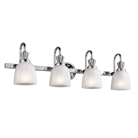 Tyylikäs Cora-LED-seinävalaisin, 4-lamppuinen