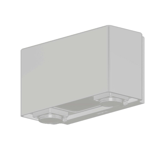 Ark Medi wall LED black (Valkoinen)