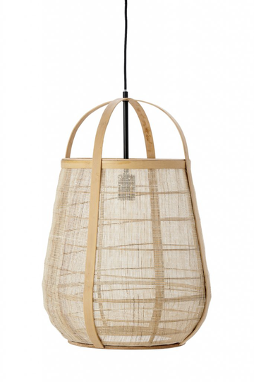 Hanging lamp Ø42x58,5 cm JACINTO rattan natural (Ruskea)