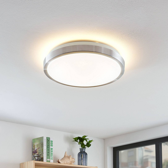 Lindby Emelie LED -kattovalaisin, pyöreä, 35 cm