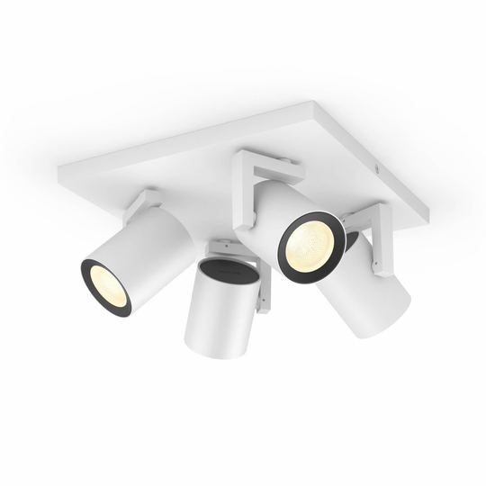 Argenta plate / spiral white 4x5.7W 230V (Valkoinen)