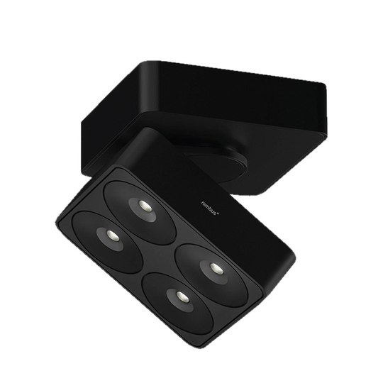 Nimbus Q Four TT -valo, himmennin 80° 940 musta