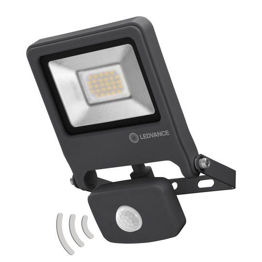 LEDVANCE Endura Flood Sensor-ulkospotti 840 DG 20W