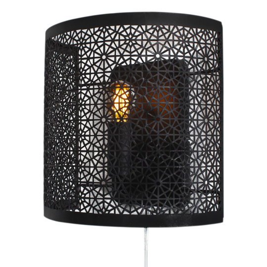 Hermine wall lamp (Musta)