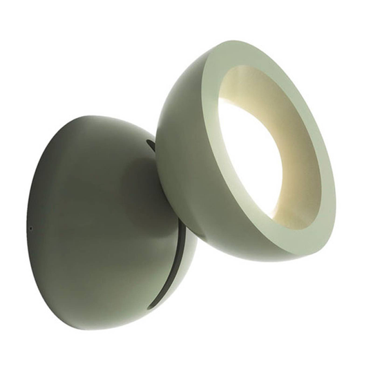 Axolight DoDot LED-seinävalaisin, vihreä 46°