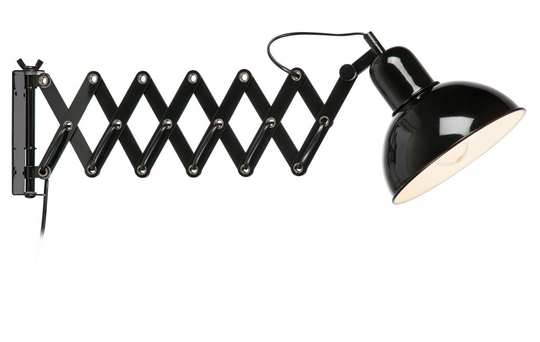 Riggs wall lamp (Musta)