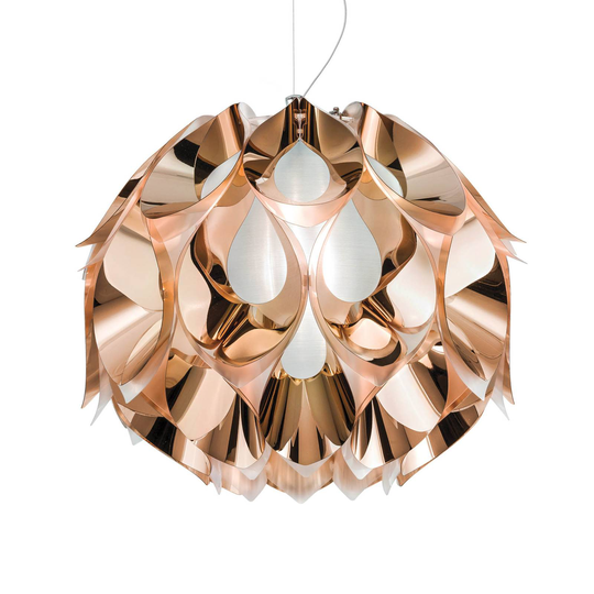 Slamp Flora -design-riippuvalaisin, kupari, 50 cm