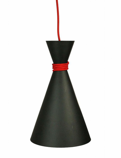 Ceiling lamp 22cm (Musta)