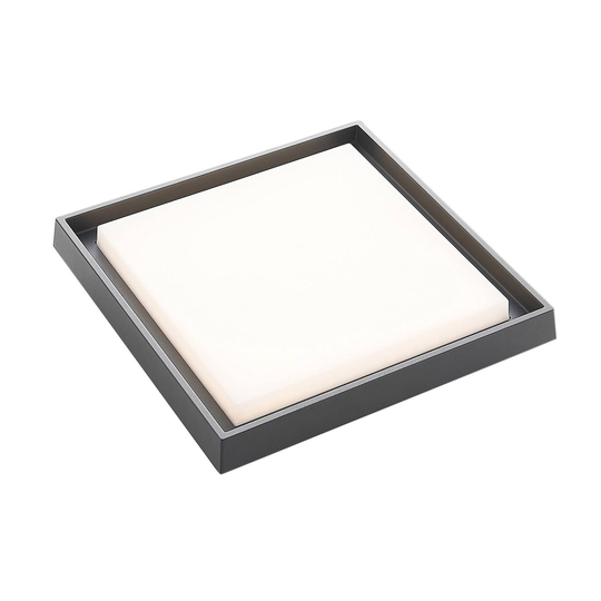 LED-ulkokattovalaisin Birta, kulmikas, 34 cm