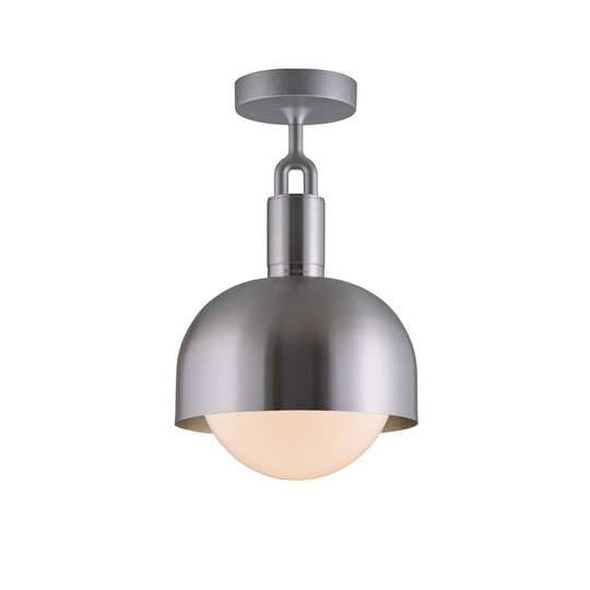 Buster + Punch Forked-kattovalo teräs/opaali Ø25cm