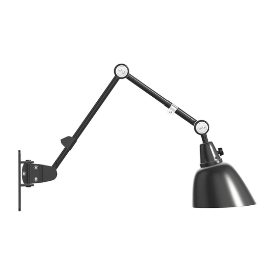 midgard modular TYP 505 -seinävalaisin 75 cm musta