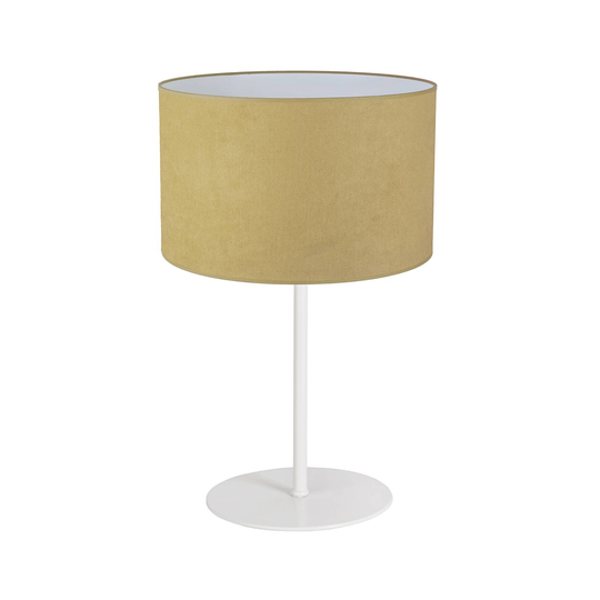 Pöytälamppu Pastell Roller, korkeus 30cm keltainen