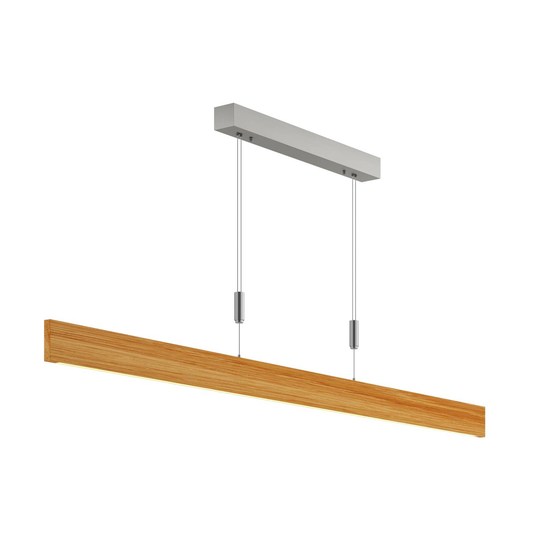LED-riippuvalaisin Lise tammi luonnollinen, 158 cm