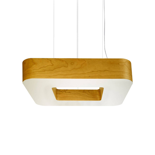 LZF Cuad -LED-riippuvalaisin 0–10 V, keltainen