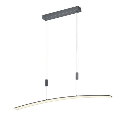B-Leuchten New Loire LED-riippuvalo, antrasiitti