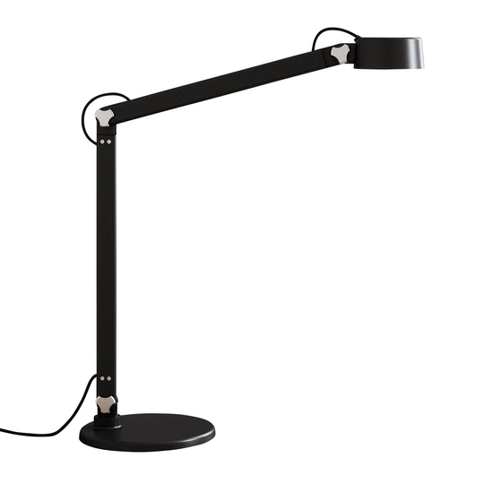 LED-pöytälamppu Nobu, musta