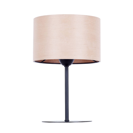 Envolight Veneer -pöytälamppu, leppä Ø 17,5 cm