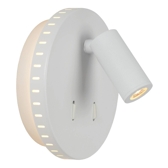 LED-seinävalaisin Bentjer, valkoinen