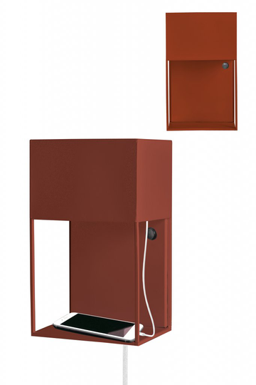 Box wall light (punainen)