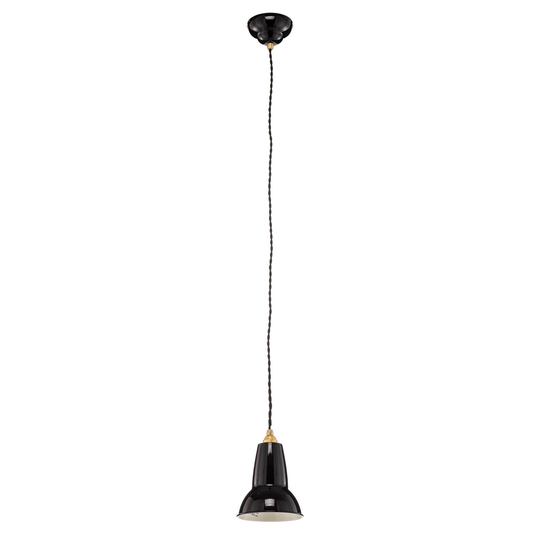 Anglepoise Original 1227 Brass -riippuvalo musta