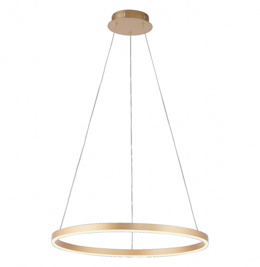 Ritus-LED-riippuvalo, Ø 58,5 cm, mattamessinki