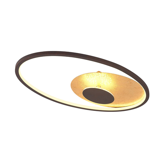 Lindby Feival -LED-kattovalaisin, 61 cm x 36 cm