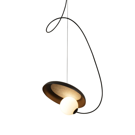 Milan Wire -riippuvalo Ø 24 cm kupari metallic