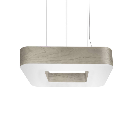 LZF Cuad -LED-riippuvalaisin 0–10 V, harmaa