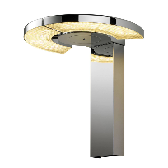 OLIGO Trinity LED-seinävalo, 2 siirrettävää osaa