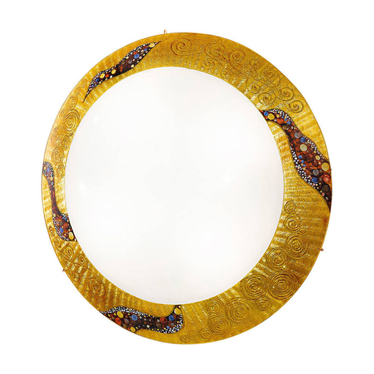 KOLARZ Serena Kiss Gold -seinävalaisin 24 k, Ø40cm