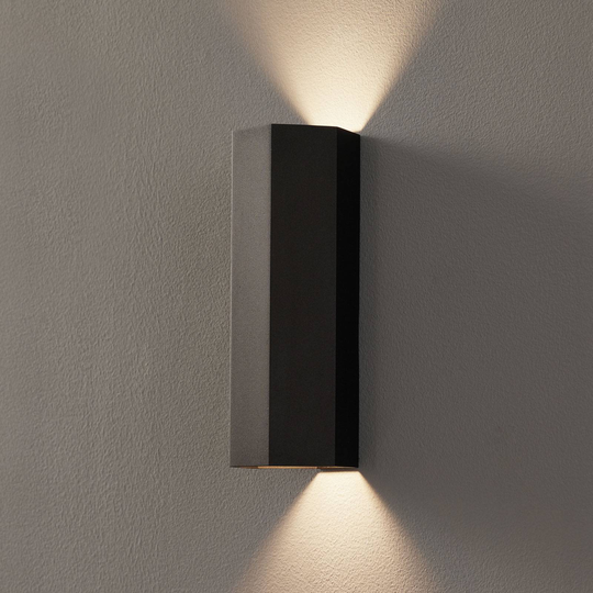 WEVER & DUCRÉ Hexo mini 2.0 seinälamppu 20cm musta