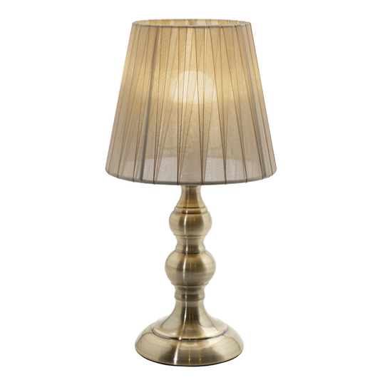 Louise tabel lamp (Beige / ruskea)