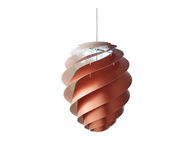 Le Klint Swirl 2 riippuvalaisin, medium kupari