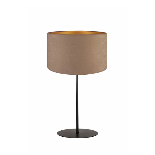 Pöytälamppu Golden Roller korkeus 50cm beige/kulta