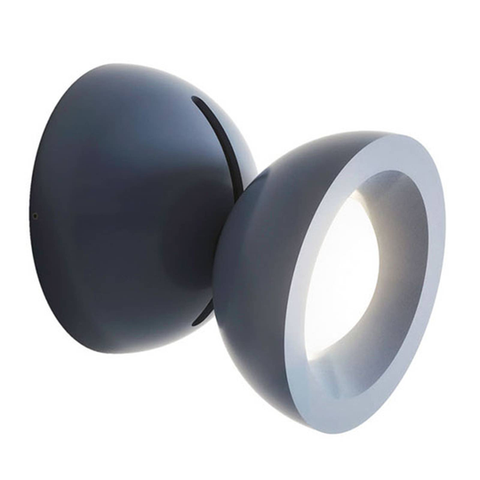 Axolight DoDot LED-seinävalaisin, sininen 46°