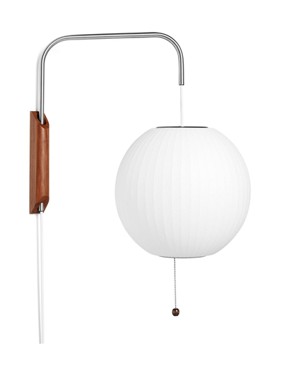Nelson ball wall sconce cabled s -seinävalaisin