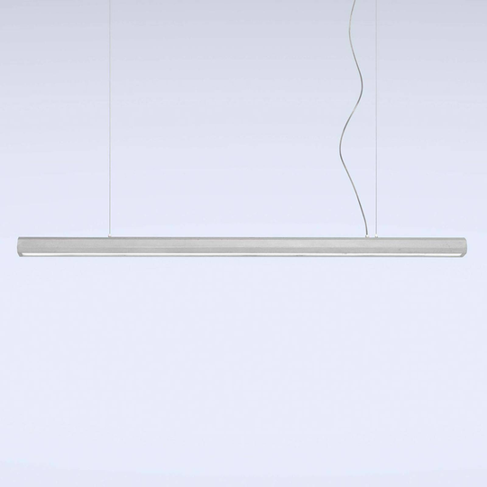 LED-riippuvalaisin Materica, tanko 150 cm, betoni