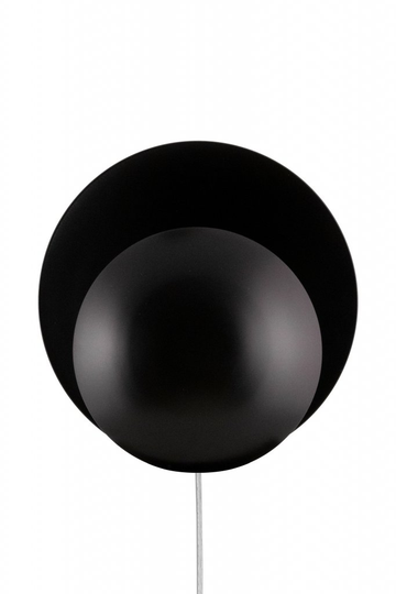 Orbit wall lamp (Musta)